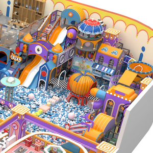 Aoleao Parque Infantil Interior Personalizado con Temática de Castillo de Caramelos, Piscina de Bolas, Tobogán, Zona de Escalada y Juego de Roles para Niños, Juego Suave con Certificación CE TUV - Product Image 3