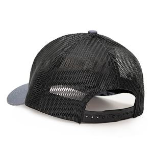 Casquettes de camionneur en coton imprimé en gros, 6 panneaux, maille, étiquette tissée, patch - Product Image 5