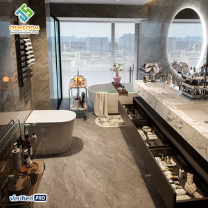 Juego de Muebles de Baño Modernos OEM con Desagüe de Cobre, Madera Sólida Resistente, Uso en Almacenes, Garantía de 5+ Años - Product Image 2