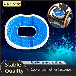 Asiento de coche eléctrico para discapacitados, silla de ruedas, cojín de refrigeración para coche, funda de asiento, cojín de asiento de refrigeración para coche, cojín de espuma viscoelástica para silla - Product Image 2