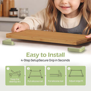 Tapis de planche à découper antidérapant en silicone-Prévention <span class=keywords><strong>collante</strong></span> et résistant à l'usure <span class=keywords><strong>pour</strong></span> une utilisation en <span class=keywords><strong>cuisine</strong></span> - Product Image 5
