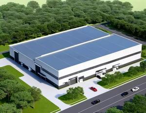 Casa Prefabricada de Acero Ligero de Bajo Costo y Almacén de Estructura Metálica en Venta - Product Image 6