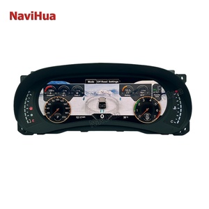 Navihua 12.3 Inch IPS HD Screen Hud Linux System LCD Digital Instrument <b>Speedometer</b> Cluster Dashboard Display <b>for</b> Jeep Wrangler - Product Image 1