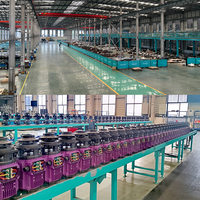 Pompe centrifuge verticale en ligne à une seule étape GD3 pour la circulation de l'eau des tours de refroidissement, entretien facile, moteur à fréquence variable