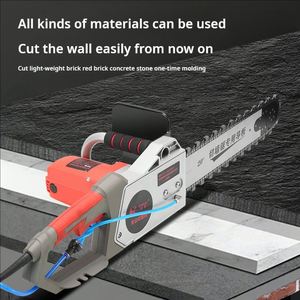 Machine à découper le béton électrique portative de haute qualité en gros, <span class=keywords><strong>scie</strong></span> à carrelage, <span class=keywords><strong>scie</strong></span> à bois, chaîne diamantée durcie, eau, poussière - Product Image 6