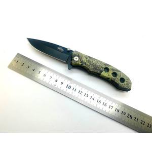 In acciaio inossidabile tipo materiale utility campeggio tattico esterno sopravvivenza caccia coltello tascabile pieghevole - Product Image 6