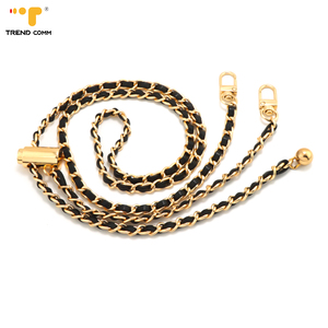 PU Leather Cross-Body Handbag Strap Luxury <strong>Mobile</strong> <strong>Phone</strong> <strong>Bag</strong> <strong>Shoulder</strong> Lanyard Metal Chain Replacement DIY <strong>Bags</strong> Handles Straps - Product Image 4