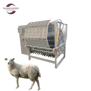 Ligne complète de viande rouge pour moutons | Table d'éviscération de roulement de moteur à haute productivité | Système de convoyeur de manutention des abats | YM - Product Image 1