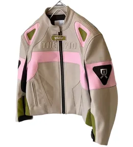 OEM/ODM Wholesale Manufacturer Commuting Style Winter Leather Jacket Small Fragrant Wind Jacket Motorcycle Leather Jacket