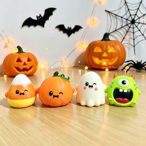 Juguete Antiestrés de Calabaza Fantasma Duende Caramelo Grande para Apretar, Material TPR, Regalo de Festividades para Mayores de 15 Años - Product Image 5