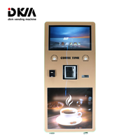 DKM Commerciële Koffie Automaat Zelfbediening Hete & Koude Dranken Koffie Dispenser voor Kantoor Winkelcentrum Hotel Restaurant