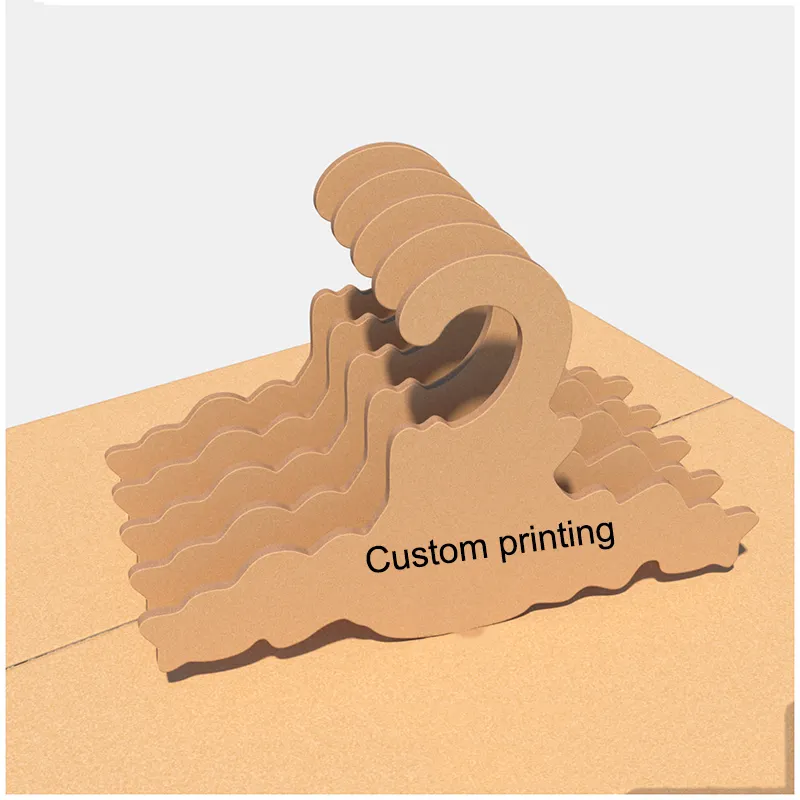 Биоразлагаемая картонная вешалка для одежды