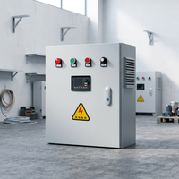 Armoire de commande moteur triphasée 380V 5,5kW 7,5kW 11kW avec panneau de démarrage étoile-triangle pour pompe à eau IP54