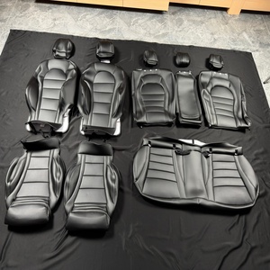 Nuovo Stile di Coprisedili Personalizzati di Lusso in Pelle Nappa per Mercedes-Benz, Coprisedili Completamente Avvolgenti - Product Image 1