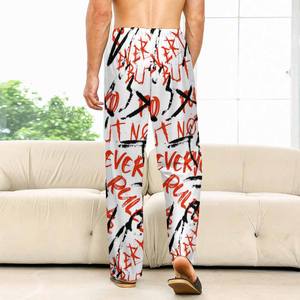 <span class=keywords><strong>Pantalon</strong></span> de <span class=keywords><strong>pyjama</strong></span> pour hommes de Offre Spéciale de haute qualité imprimé sur mesure avec poches caractéristiques thermiques et respirantes - Product Image 2