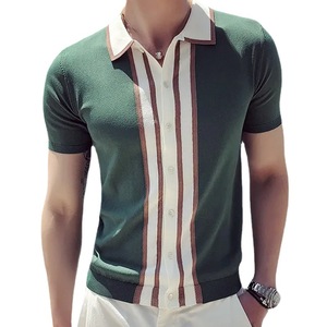 Nouveau Polo d'été pour Homme – Coupe Slim, Manches Courtes, Col Revers, Couleurs Assorties – Vêtement Masculin - Product Image 5