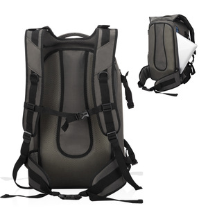 Mochila impermeable de gran capacidad para cámara, bolsa de cosméticos para fotografía al aire libre, Material de nailon, cierre de cremallera - Product Image 3
