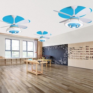 Modern <b>LED</b> <b>Ceiling</b> Fan <b>Light</b> Creative Wooden Round Design for <b>Living</b> <b>Room</b> Decor Indoor Lighting CRI 90 5-Year Warranty - Product Image 6