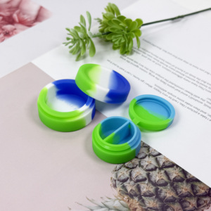Haute qualité résistant à la chaleur Durable 3ml 5ml 7ml couleurs Silicone concentré conteneur Silicone huile pots de stockage - Product Image 4
