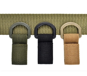 LLavero de lona táctica con clip de nailon, logotipo personalizado, llavero de tela de poliéster <span class=keywords><strong>para</strong></span> mochila con cinturón de servicio al aire libre - Product Image 4