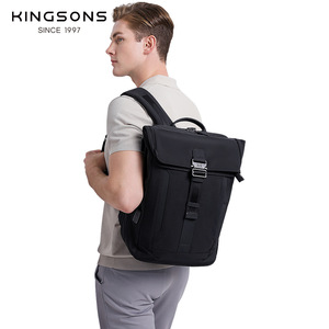 Kingsons Business <b>Backpack</b> 15 Inch Expandable Laptop Bag Men's Commuter <b>Multi</b> Functional Travel <b>Backpack</b> - Product Image 1