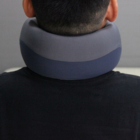 Oreiller en forme de U sans fil Dispositif de traction cervicale pour le cou et les épaules Supports de massage chauds et relaxants pour le cou et les épaules