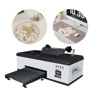 Imprimante DTF de bureau A3, machines de presse à chaud, imprimante DTF à encre blanche de 30 cm, machine d'impression sur t-shirts pour les petites entreprises