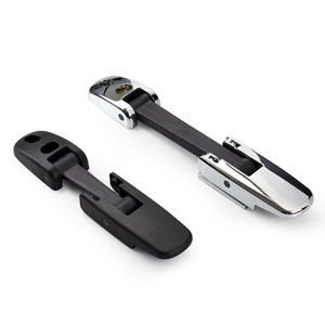 Poignée de verrouillage de capot Tanja A156 1Bk en acier inoxydable noir, élastique et antivibrations, pour réparation automobile - Product Image 5