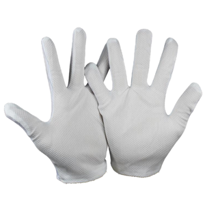 Утолщенные, износостойкие, двусторонние перчатки с точечным покрытием из полиуретана, антистатические, белые, мягкие, приятные для кожи - Product Image 1