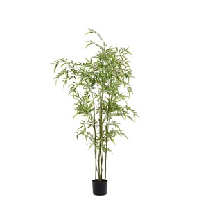Bonsaï artificiel en bambou Dream Castle, 100 cm-200 cm, décoration intérieure et extérieure, plante verte en plastique, style minimaliste - Product Image 5