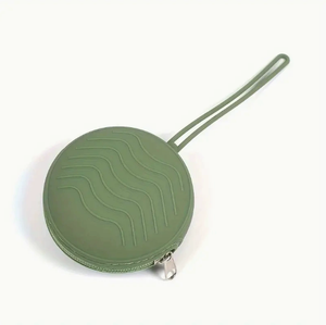 Silicone Storage Bag Portable <b>Mini</b> <b>Pouch</b> for Baby Nipple, Pacifier, Coin, Keys, Earphones, Small Accessories Organizer - Product Image 1