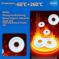 Membrane de valve à diaphragme renforcée en tissu pour cellule de stockage d'énergie, excellente étanchéité, diaphragme PTFE personnalisé pour pompe à énergie nouvelle