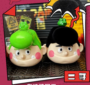 Stock GOOD Clockwork House Ugly Cute Family Hot Blooded College Grain Fourth Blind Box Trendy Handmade PVC Doll 1/12 Scale Movie - Product Image 5