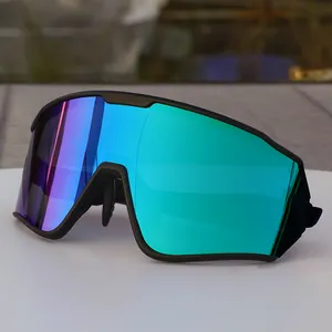 Jackhubo — lunettes de soleil de cyclisme personnalisées, polarisées photochromiques, verres interchangeables, tr90, lunettes de sport, usine, 505