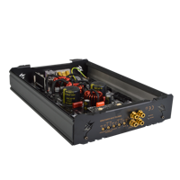 Amplificateur de voiture monoblock de classe D D1000 1000W avec crossovers, canal unique, Bluetooth intégré