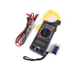 Pinza Amperimétrica Digital CT896 Multímetro 600V 600A Medición de Voltaje y Corriente CA/CC con Cables de Prueba y Batería - Product Image 1