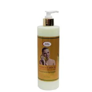 OEM Private label Body Lotion BANANA with carrot oil intense removes dirtoil smoothens 500 ml