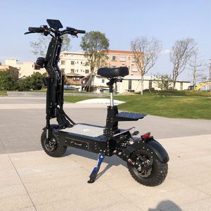 Trottinettes pliantes puissantes FLJ <span class=keywords><strong>X14</strong></span> 72V 12000W améliorées avec batterie amovible, pneus tout-terrain de 14 pouces, trottinette électrique - Product Image 6