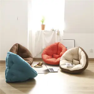 Stile giapponese caldo pigro in cotone sedia pieghevole per bambini per il tempo libero dei bambini divano con il pavimento del gioco cuscino per uso della scuola materna