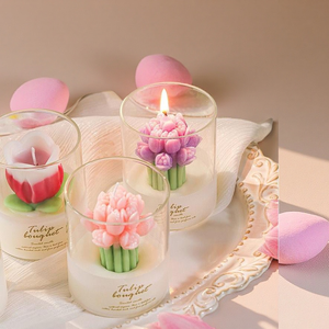 Aromaterapia hecha a mano, venta al por mayor, velas perfumadas, logotipo de soja, fragancia personalizada, juego de regalo de Navidad, velas de cera de soja - Product Image 4