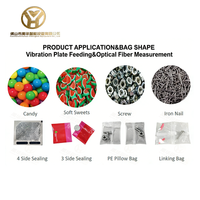 Machine de comptage et d'emballage automatique à grande vitesse YH pour bonbons gélifiés, bonbons mous et bonbons en sachet