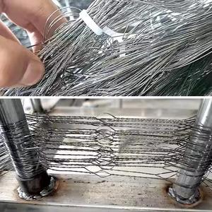 Malla de alambre de acero galvanizado personalizada para barrera antitanque en Rusia, técnica de corte para defensa de campos de batalla - Product Image 3