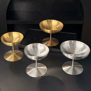 304 Paslanmaz Çelik Mat Dondurma İçecek Bardağı Uzun Tatlı Bardağı Milkshake Puding Meyve Salatası Kasesi - Product Image 5