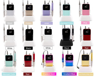 Offre Spéciale – Ponceuse à Ongles Électrique Professionnelle 35000 tr/min, Sans Fil, Rechargeable, Portable, de Bureau, à Moteur Brushless - Product Image 5
