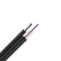 Cable de Fibra Óptica FTTH Fiberhome Autoportante de 1, 2 y 4 Núcleos G652D G657A para Exteriores, Precio por 1KM y 2KM