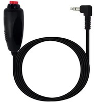 Câble de bouton d'appel d'urgence pour lit d'hôpital, 1,8 m, coudé à 90 degrés, avec prise audio 3,5 mm et bouton rouge spécial infirmière
