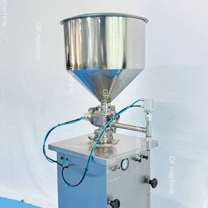 Dosificador Neumático Vertical Semiautomático de Alta Precisión para Líquidos Viscosos, Cremas, Salsas, Mermeladas y Ungüentos Cosméticos - Product Image 1