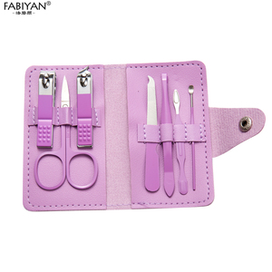 <span class=keywords><strong>Kit</strong></span> manikur baja tahan karat 7 buah, <span class=keywords><strong>Kit</strong></span> Gunting kuku profesional dengan gunting kecantikan - Product Image 1