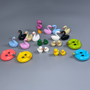 Bloques de construcción de partículas pequeñas MOC, animales, <span class=keywords><strong>cisne</strong></span>, pato, ganso, pollito, juguetes de plástico - Product Image 1