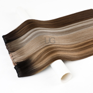 U Glamour Hair 2026 Nuovo Arrivo <span class=keywords><strong>Extension</strong></span> <span class=keywords><strong>per</strong></span> <span class=keywords><strong>Capelli</strong></span> Umani con Trama Sottile Invisibile a Farfalla Russa - Product Image 3
